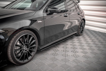 Mercedes A-Klass AMG / AMG-Line W177 2018+ Street Pro Sidoextensions V.1 Maxton Design
